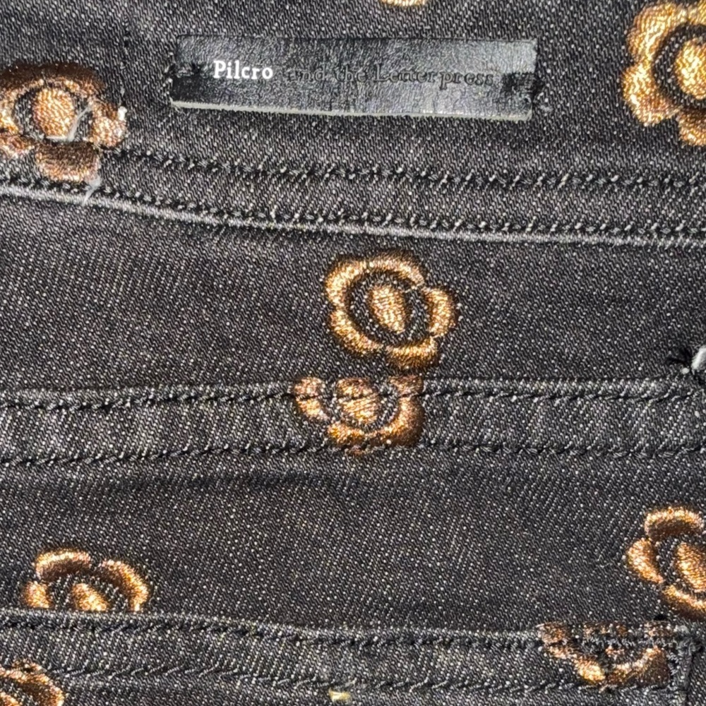 Anthropologie Pilcro and the Letterpress Slim Straight Jeans – Size 27 - Picture 8 of 10